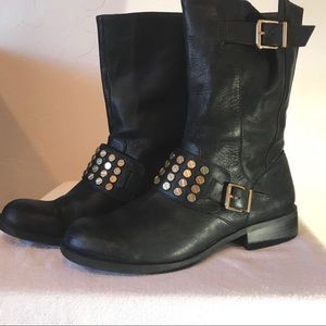 Jessica Simpson motorcycle boots